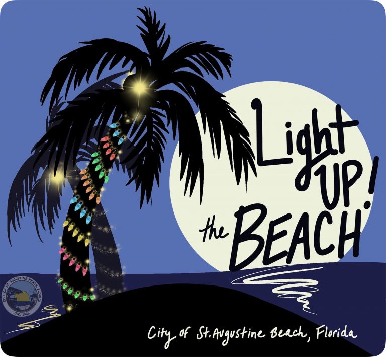 Light Up the Beach St. Augustine Beach Scenic A1A Highway