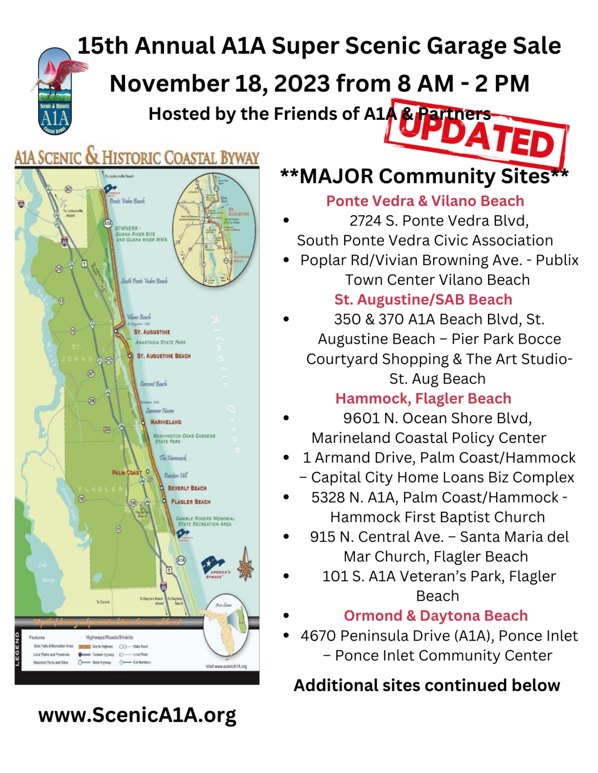 Super Scenic 150 Mile Garage Sale – Scenic A1A Highway